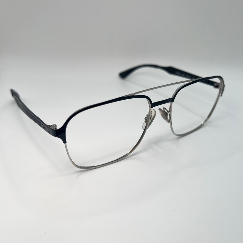 Ray-Ban RB6404 2861 Eyeglasses Black Silver Frames Only 56-18-145
